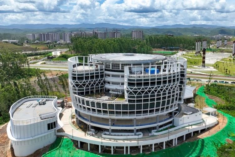 Kawasan Gedung Smart City Corporation Center IKN