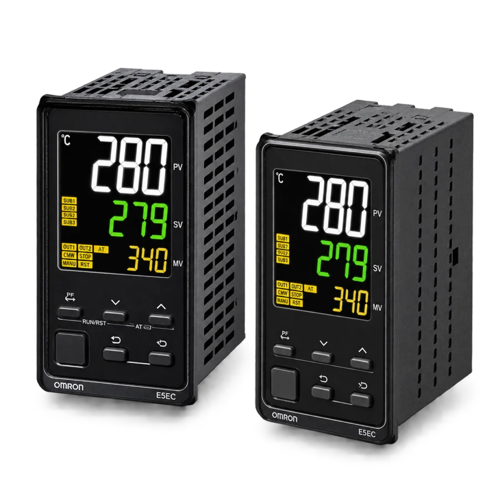 Omron E5EC – Digital Temperature Controller (48 x 96 mm)