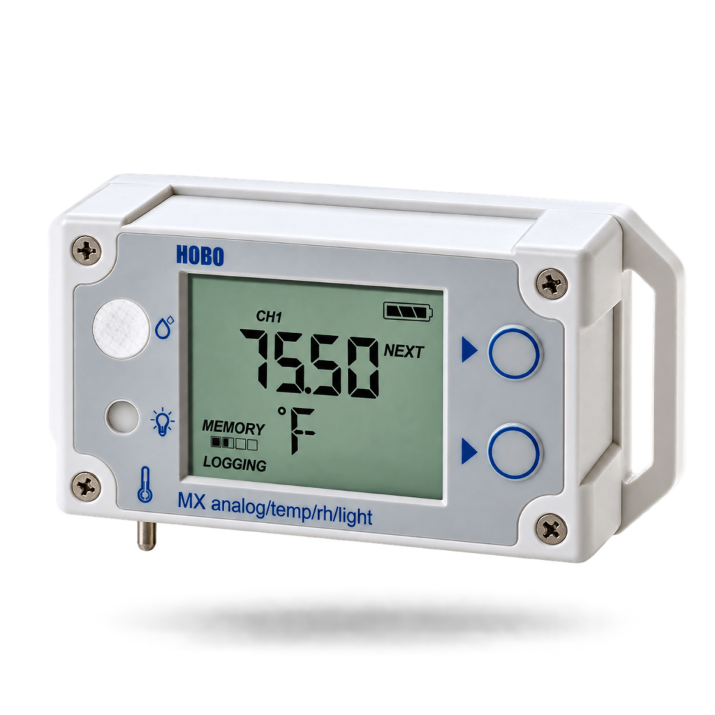 HOBO Analog/Temperature/RH/Light Data Logger – MX1104