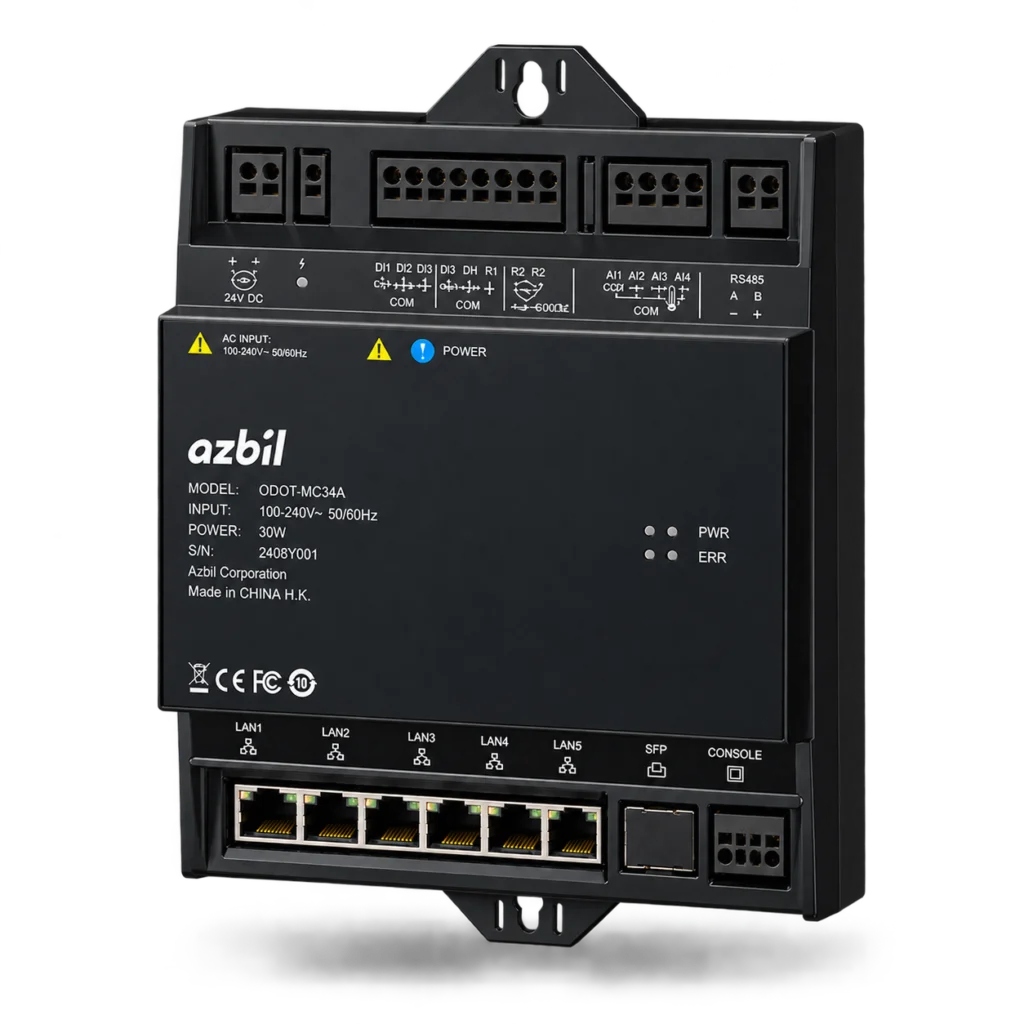 Azbil FCU Controller WJ-1202 – Fan Coil Unit Controller