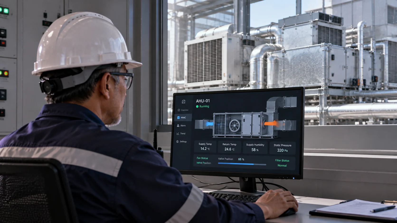 cara integrasi sensor IoT di gedung