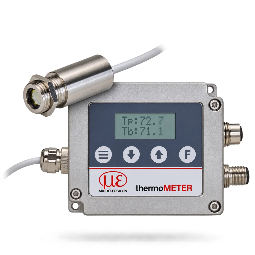Micro-Epsilon thermoMETER UC – Infrared Pyrometer with Controller