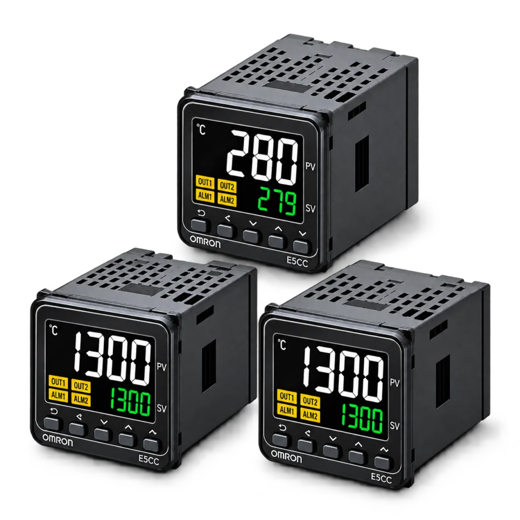 Omron E5CC – Digital Temperature Controller (48 x 48 mm)